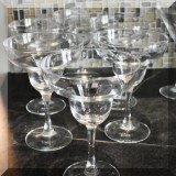 K06. Margarita glasses 